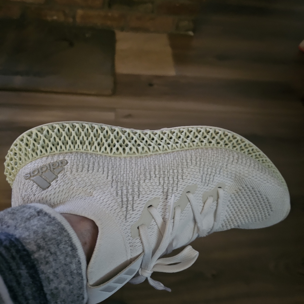 Adidas Women's White 4D Sneakers